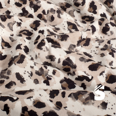 Baumwoll Jersey - Leo Lover #beige