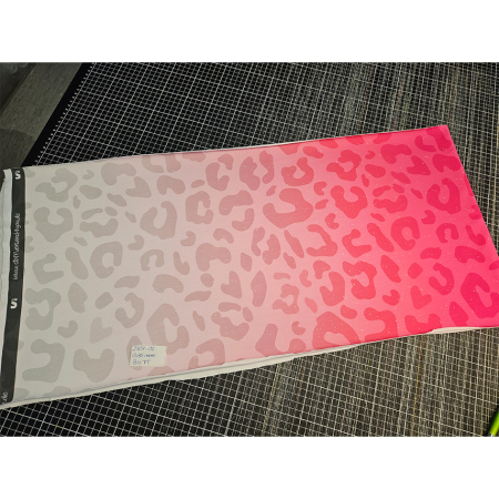 #2707-02 / 0,35 Meter Leo Verlauf #pink/hellgrau - 7 €