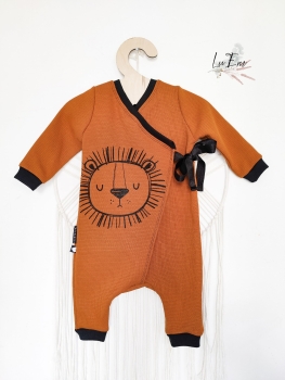 Waffelstrick Jersey - Rost -