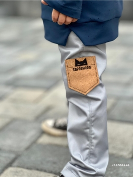 BIG Taschen-Label - " Super Hero " -  Höhe ca. 8 cm - Kunstleder ++ Farbauswahl ++