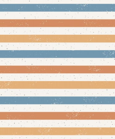 " STRIPES - Blue/Sunny/Rust "  --- Stoffart wählbar --