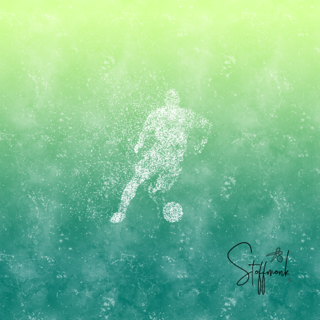Ep - EINZEL Panel - FUSSBALL #helllime/sea - Bio Jersey