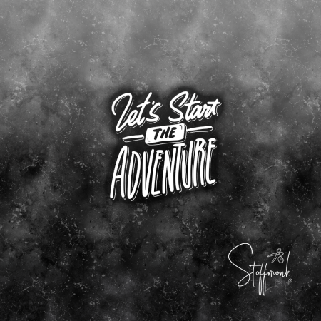 Ep - EINZEL Panel - ADVENTURE #hellgrau/dunkelgrau - Bio Jersey
