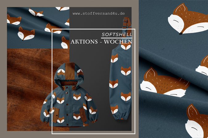 VB - EP " Fuchs - Blau "  SOFTSHELL