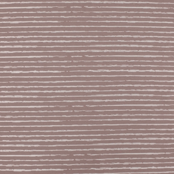 Baumwoll Jersey Streifen Rosa