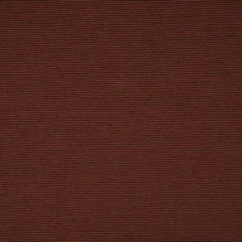 Baumwoll Jersey mini Streifen 1mm Rost / Schwarz -