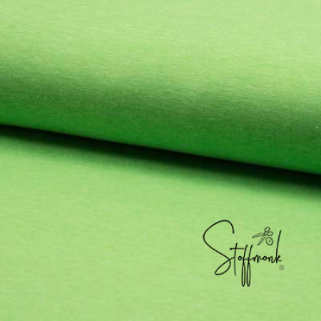 Baumwoll Jersey - NEON Grün 25