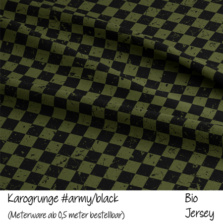 Ep - Karogrunge #army/black - Bio Jersey