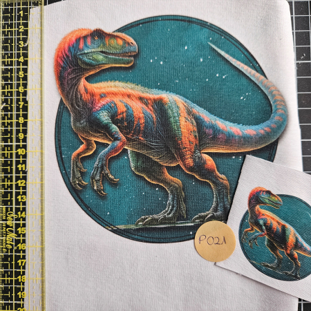 P021 - Patch SET - Dino - 15cm + 5cm