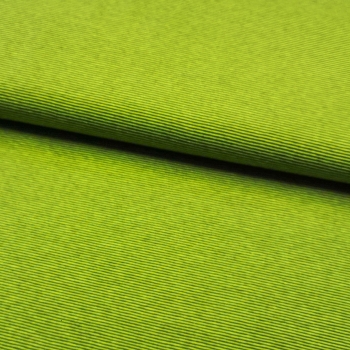 Baumwoll Jersey mini Streifen 1mm - grün -