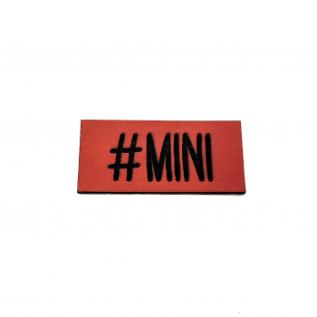 Label - #MINI - ca. 2cm x 4cm - Kunstleder ++ Farbauswahl ++