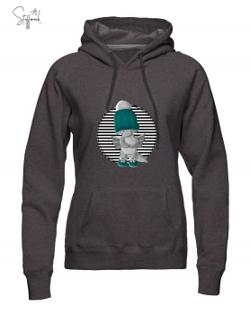 Patch / Aufnäher  - Winterdrache - Petrol