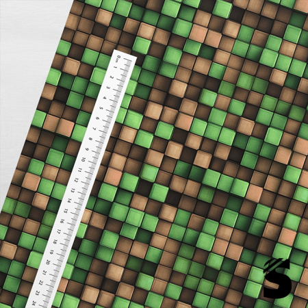 Pixel  3D  -  French Terry  (Reaktivdruck)