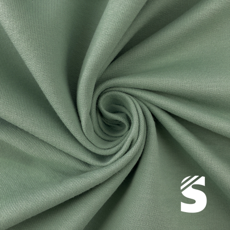 PREMIUM  French Terry/Sommersweat - #Altgrün