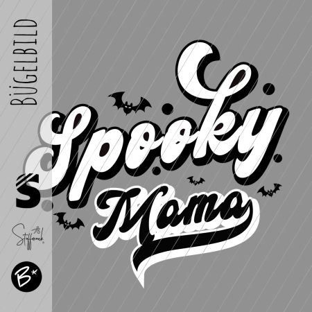 Bügelbild - H71 - " Spooky Mama "