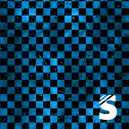 Karogrunge - #royalblau  -  Bio Jersey