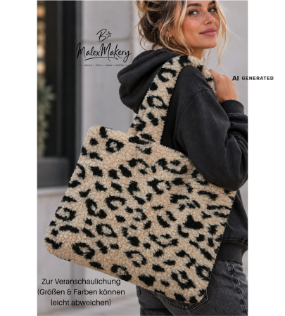 Teddy Stoff - Leo small - #ecru beige