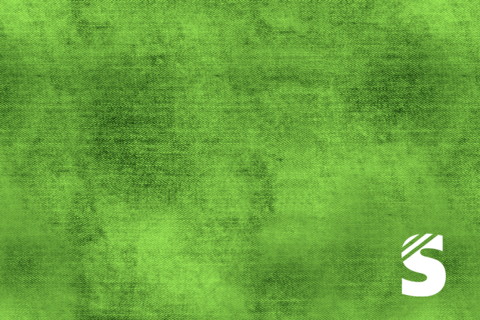 Denim  GREEN #17   - Bio French Terry