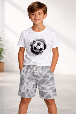 Strokes #grau   - Bio French Terry