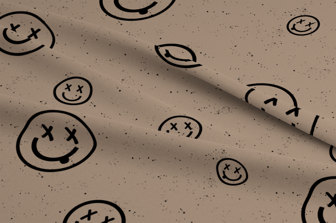 SMILIES #hellbraun - Bio Jersey