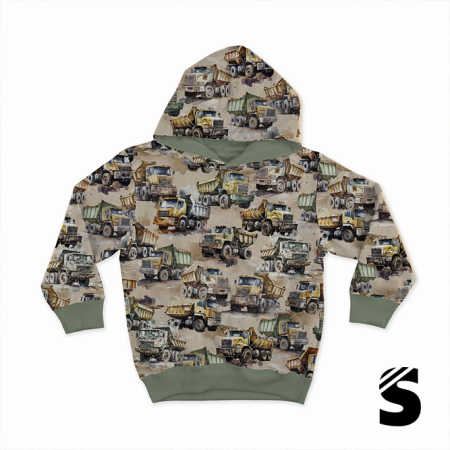 Trucks Kombi -  French Terry  (Reaktivdruck)