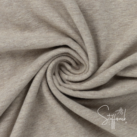 Swafing Vanessa melange - Jersey - Beige meliert