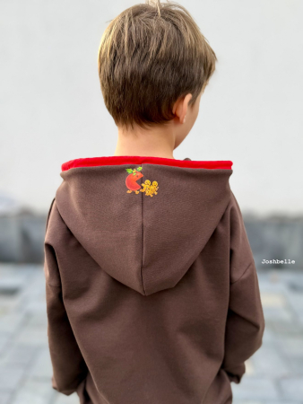 Bügelbild -  " Weihnachtskugel hat Hunger :-) "