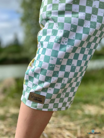Label  " Summer Vibes (Text) " -  ca. 4,2 cm breit - Kunstleder ++ Farbauswahl ++