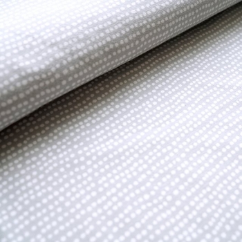 Biojersey Dotted Line grau Stoffonkel
