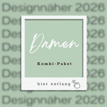 Kombi-Paket Designnäher 2026 - " Damen " - Bio French Terry