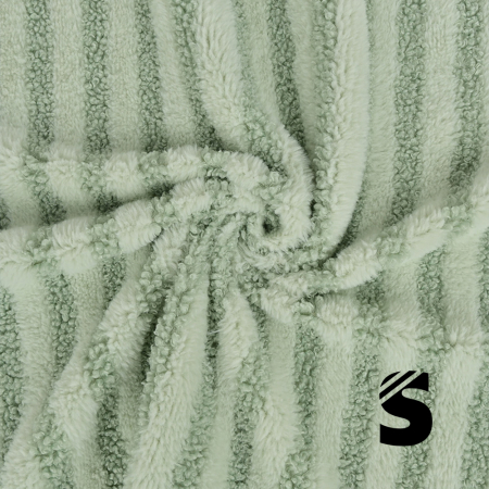 Teddy Stoff - Stripes Streifen #grün