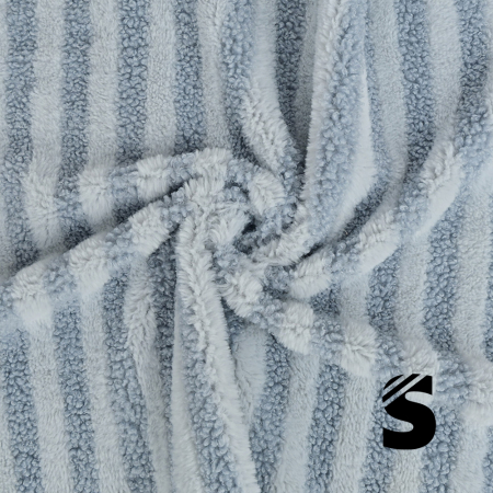 Teddy Stoff - Stripes Streifen #blau