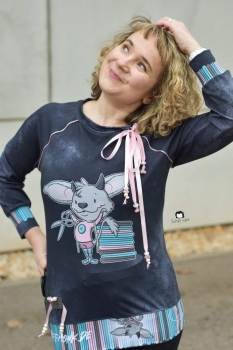 Eigenproduktion "Stoffmonk - Mädchen" BIO Jersey