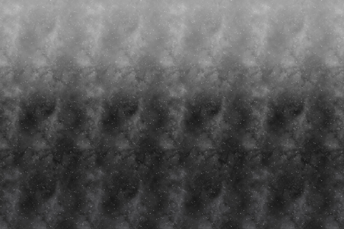 Grunge Panel Verlauf - #hellgrau/dunkelgrau - Bio French Terry - Höhe ca. 0,85 Meter