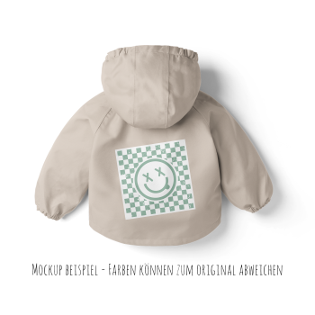 BIG Patch - Smilie - Karo Rosa