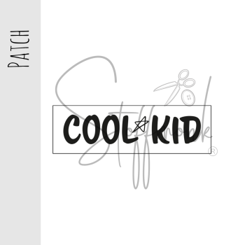 Patch / Aufnäher  - "Cool Kid (Stern)"
