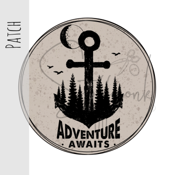 Patch / Aufnäher  - ADVENTURE AWAITS