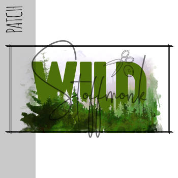 Patch / Aufnäher  - Wild (eckig)