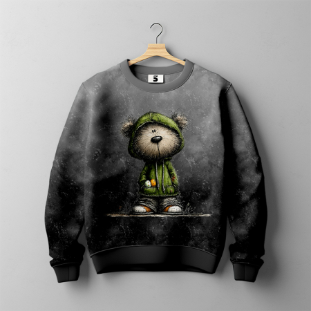 Bügelbild -  " Cooler Oster - Bär "