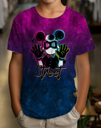 KOMBI Panel - " PINK/BLAU " -  Jersey - Höhe ca. 0,8 Meter/volle Breite