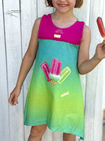 Bügelbild - " 3-er Eis (alleine) "