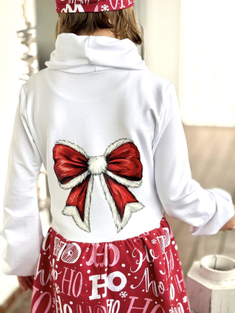 Bügelbild -  " Schleife #rot "