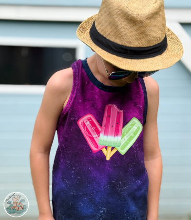 Bügelbild - " 3-er Eis (alleine) "