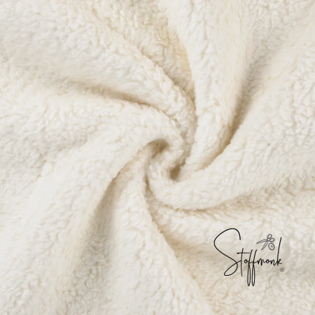 Teddy Baumwollfleece Natur