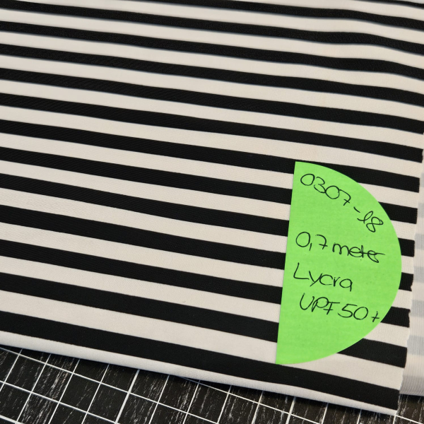 0307-18 - 0,7 Meter Streifen - LYCRA (Non EP) - *anstatt 11,13€ -- nur 8 €*