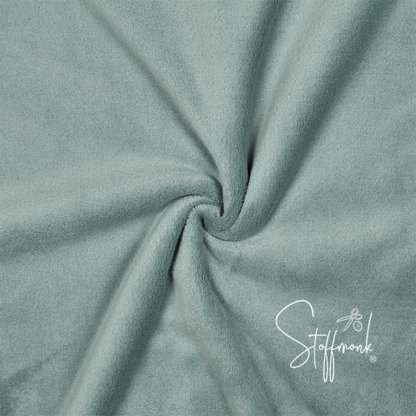 Kuschel Fleece - beidseitig - Altmint