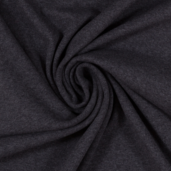 - ÜBERBREITE 100cm -Bündchen Heike melange - Anthrazit