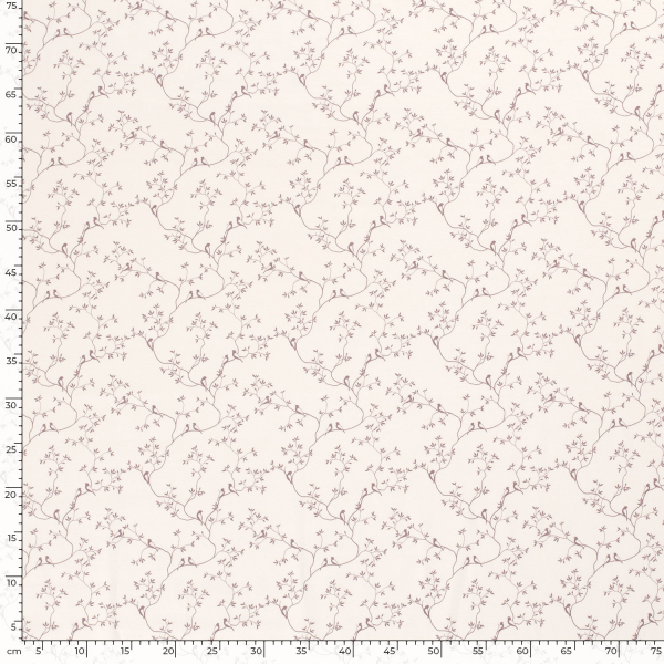 Baumwoll Jersey - Frühlingsgezwitscher (Ast Vögelchen)