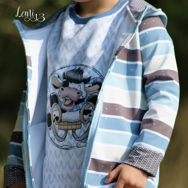 Eigenproduktion Blockstreifen III SOFTSHELL - Winterserie