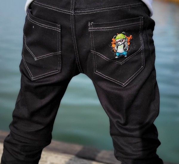 TWILL - elastisch - Moosgrün Uni - *SCHWERE VERSION*